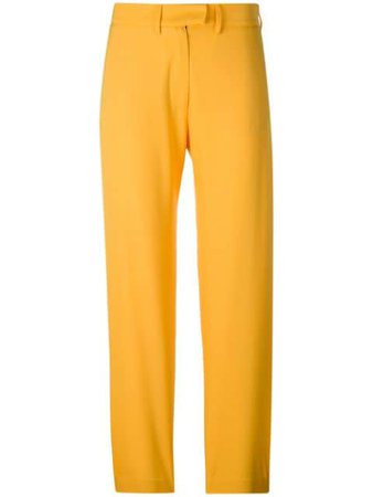 House Of Holland Tailored Trousers SU19W1407 Yellow | Farfetch