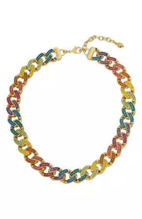 Kurt Geiger London Rainbow Chain Necklace | Nordstrom