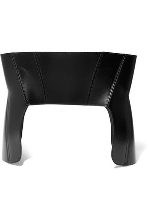 Alexander McQueen | Leather corset belt | NET-A-PORTER.COM