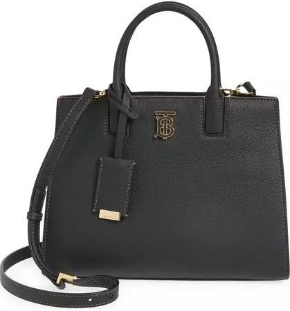 Burberry Mini Frances Grainy Leather Handbag | Nordstrom