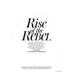 Rise of The Rebel