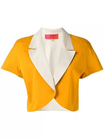 Emanuel Ungaro Vintage colour block bolero jacket