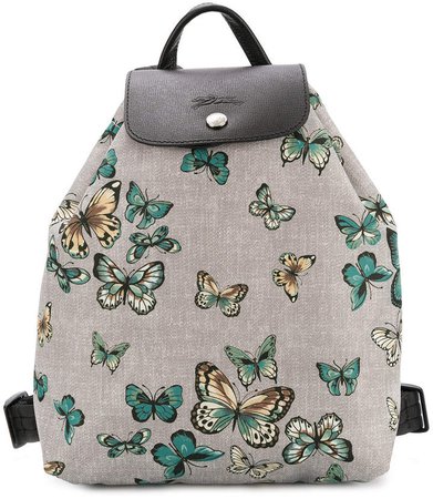 butterfly print small backpack