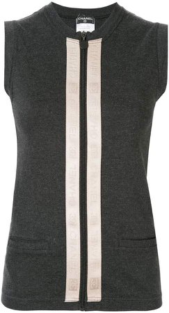PRE-OWNED sleeveless tops