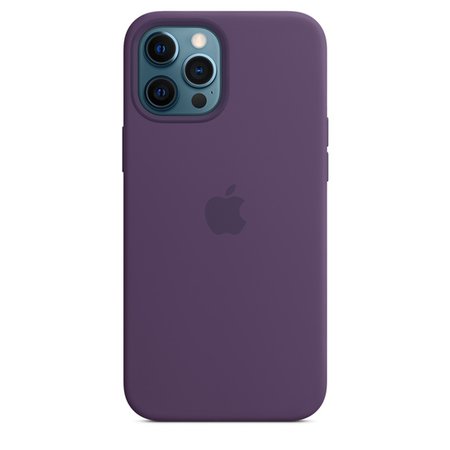 Coque en silicone avec MagSafe pour iPhone 12 Pro Max - Melon - Apple (FR)