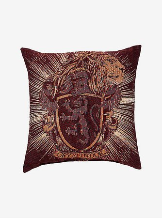 Harry Potter Gryffindor House Crest Tapestry Pillow