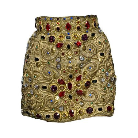 Dolce & Gabbana Fall 2011 Gem Skirt