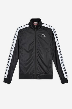 Taping Track Top by Kappa | Topshop black