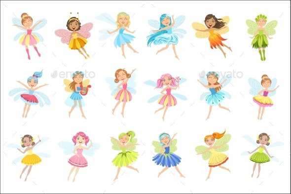 cartoon fairies - Google Search