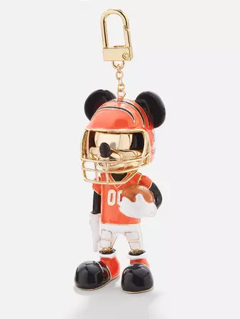 Disney Mickey Mouse NFL Bag Charm: Cincinnati Bengals – Disney keychain – BaubleBar