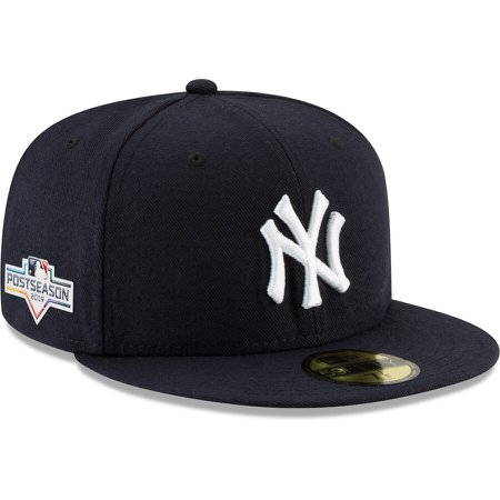 Men's New York Yankees New Era Navy 2019 Postseason Side Patch 59FIFTY Fitted Hat