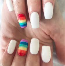 acrylic nails pride