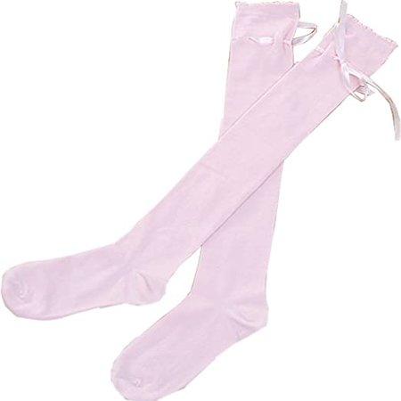 Amazon.com: Women's Thigh High Socks Lolita Gothic Over Knee Stocking Lace Up Thigh Stockings PTK12N (Light Purple): Clothing, Shoes & Jewelry