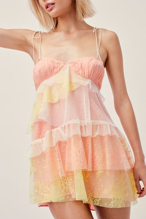 Sorbet Lace Mini Dress – For Love & Lemons