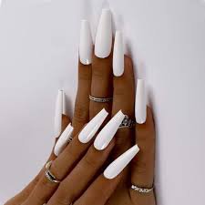 white and purple nails - Google Search