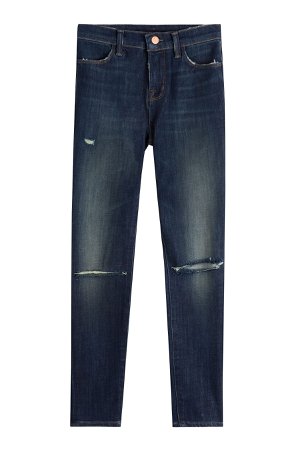 Skinny Jeans with Distressed Detail Gr. 24