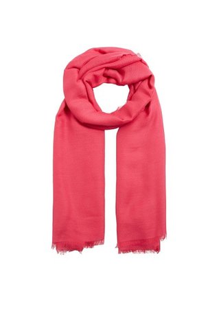 MANGO Frayed edge scarf