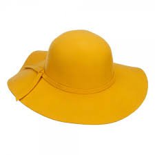 yellow wool floppy hat - Buscar con Google