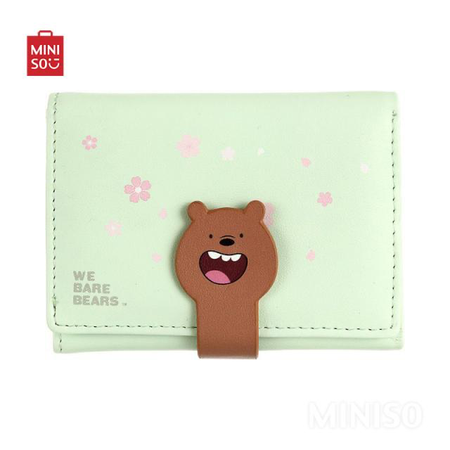 Wallet miniso we bare bears