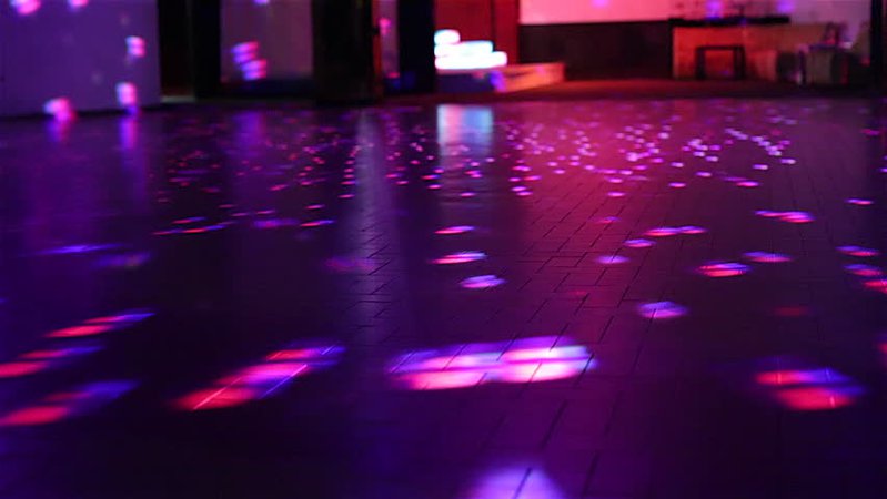 Defocused Dance Floor Background