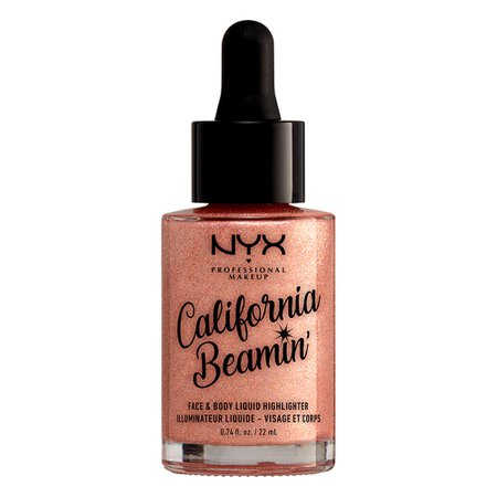 NYX Professional Makeup California Beamin Face & Body Liquid High