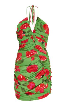 Printed Silk-Blend Mini Dress By Magda Butrym | Moda Operandi