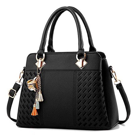 PARADOX (LABEL) Womens Hand Bag Ladies Purses Satchel Bags (Black): Amazon.in: Shoes & Handbags