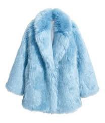 blue fuzzy coat - Google Search