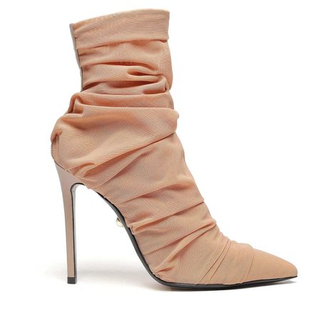 Isabeli nude ankle boot