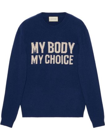 Gucci My Body My Choice Jumper Ss20 | Farfetch.com
