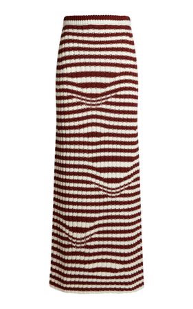 Striped Knit Wool Maxi Skirt By Etro | Moda Operandi