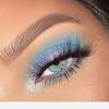 light blue makeup - Google Search