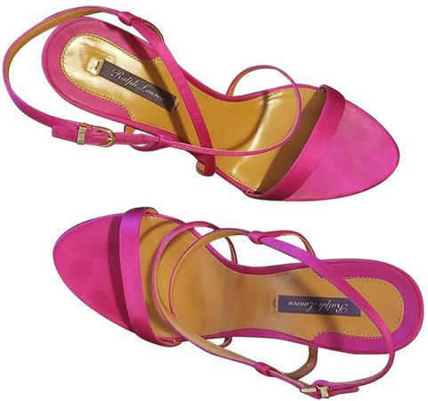 Pink Cloth Sandals