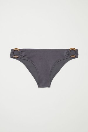 Bikini bottoms - Dark grey - Ladies | H&M GB
