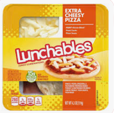 lunchables pizza food