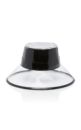 Go-Go Patent Leather and PVC Bucket Hat by Eric Javits | Moda Operandi