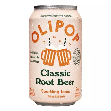 Olipop Classic Root Beer Sparkling Tonic - 12 Fl Oz : Target