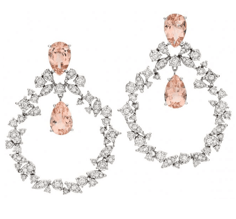 Brumani Sissi Collection necklace and earrings.