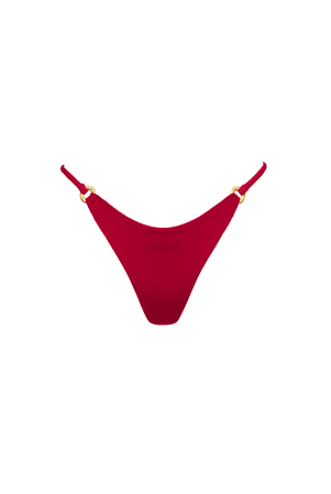 Positano Bottom - Red – AWAY THAT DAY SWIMWEAR