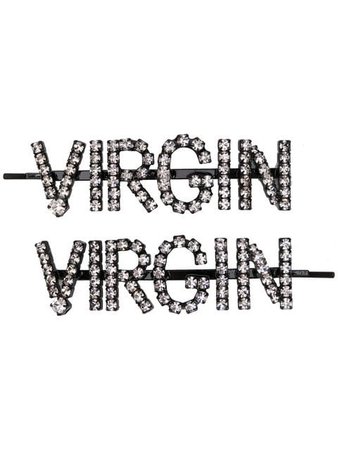 Ashley Williams Virgin Embellished Hair Clips - Farfetch