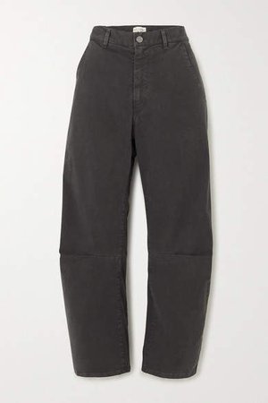 Emerson Cotton-blend Pants - Black