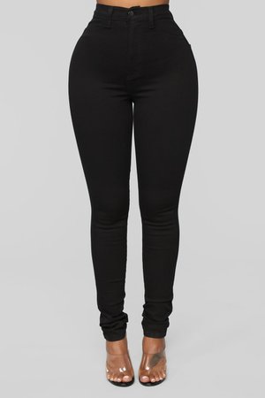 Perfectly Classic Jeans - Black
