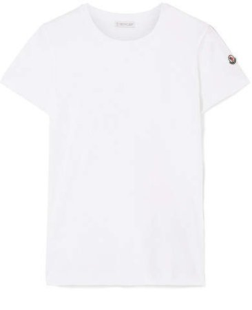 Cotton-jersey T-shirt - White