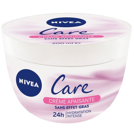 nivea | CARE - Crème visage corps et mains Multi-usage Apaisante - 200 ml