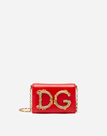 Women's Belts | Dolce&Gabbana - PLAIN CALFSKIN DG GIRLS BELT