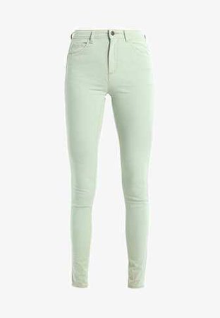 Benetton COLOUR POCKETS - Slim fit jeans - mint green - Zalando.co.uk