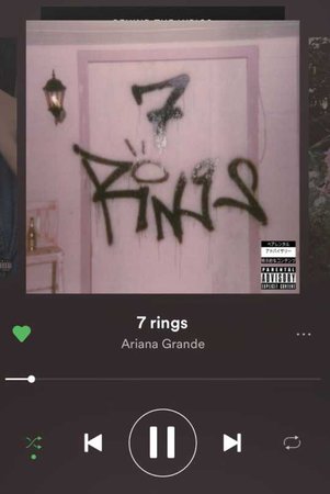 Ariana Grande 7 rings
