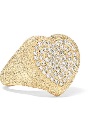 Carolina Bucci | 18-karat gold diamond ring | NET-A-PORTER.COM
