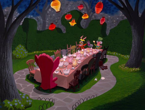Alice in Wonderland Mad Tea Party