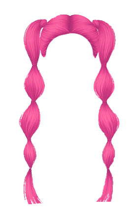 Nightcrawler Bubbles Sims 4 Hair - Pink (Dei5 Edit)